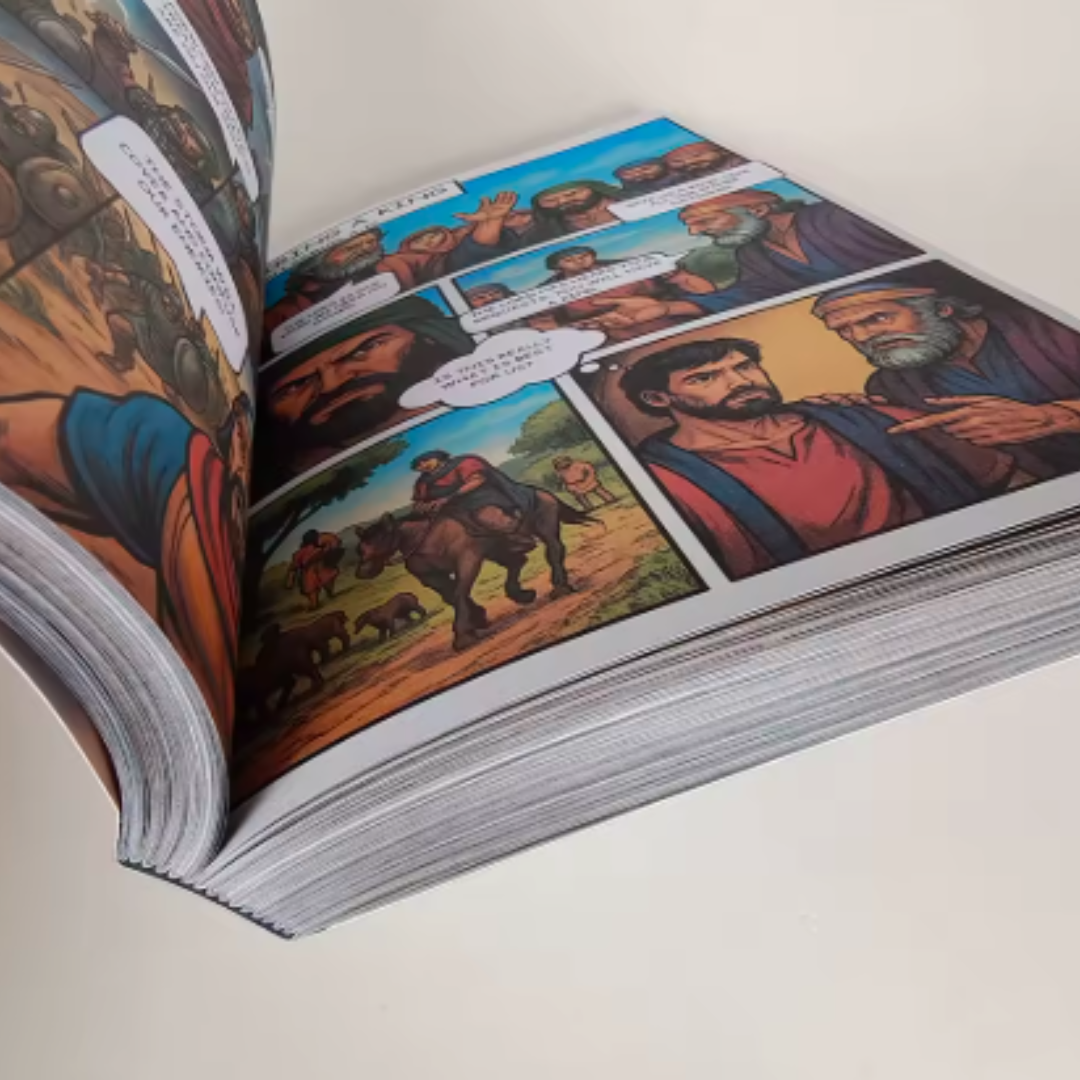 The Bible in comic book format