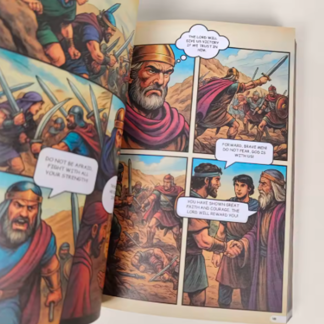 The Bible in comic book format